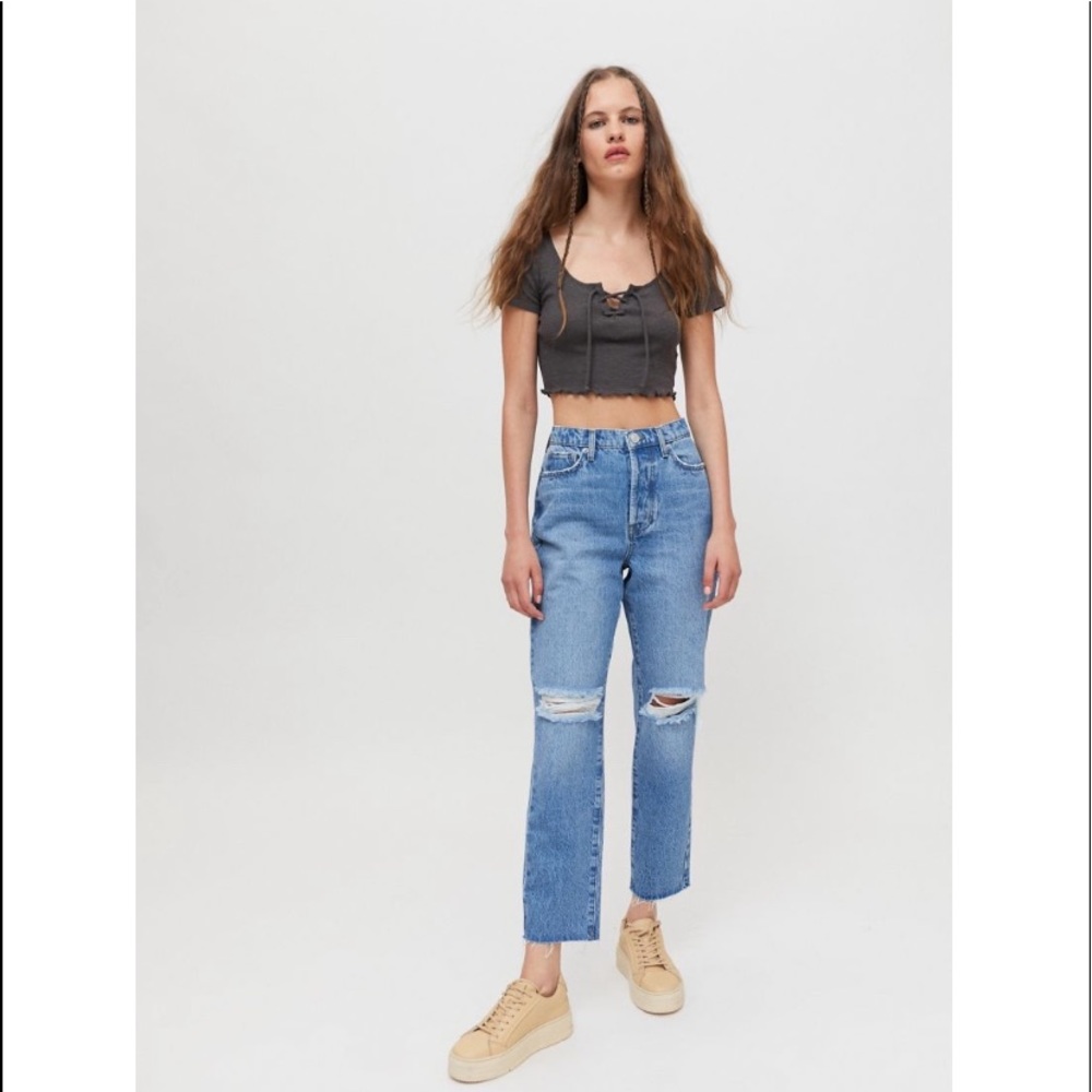 BDG slim straight jeans
